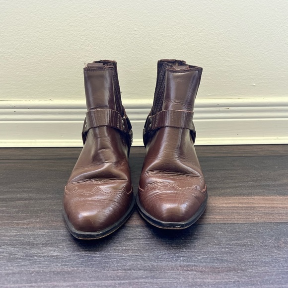 Chaplin 100% leather booties made in Brazil - Picture 2 of 4